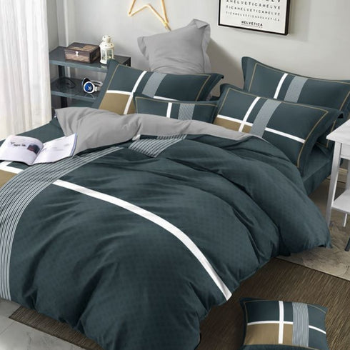 Roman Collection King Size Bed Sheet Set with Pillow Covers for Double Bed by Florida